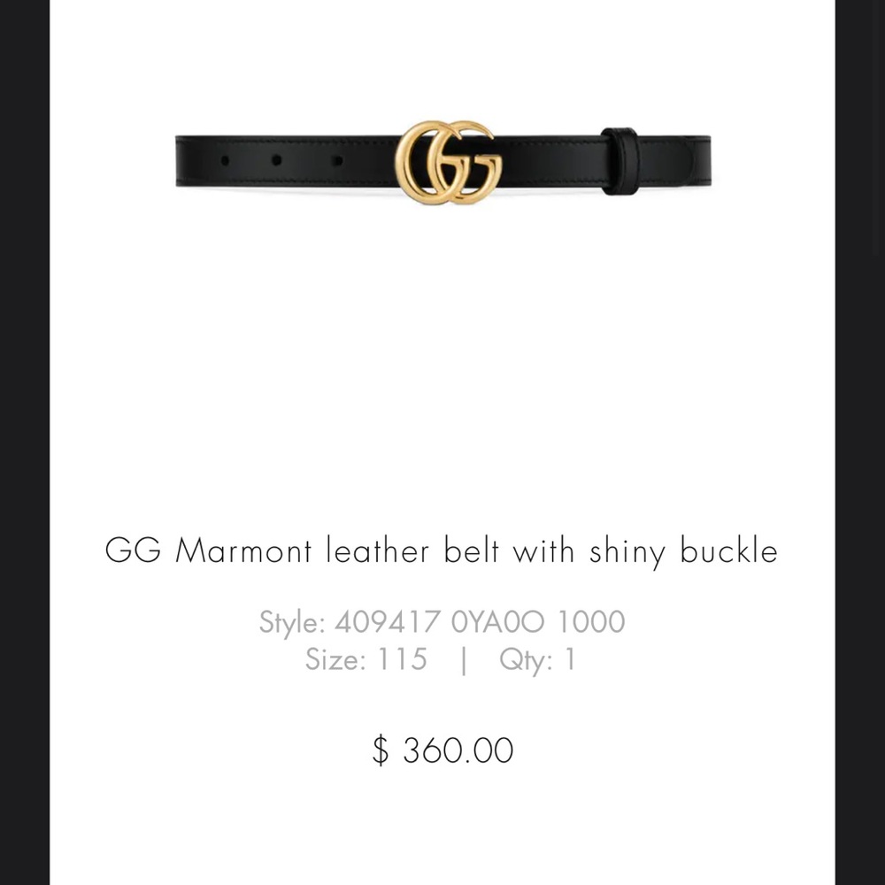 GUCCI BELT